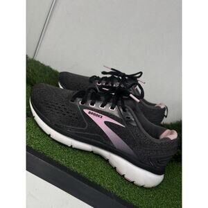 Brooks Transmit 3 Gray Pink Running Shoes Women's Size 7